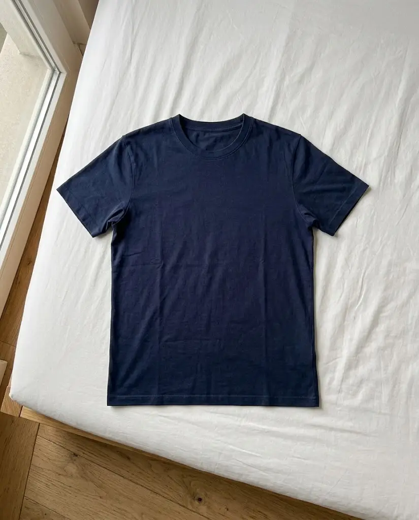 T-shirt azul, foto 4